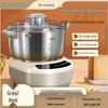 Stainless Steel Dough Mixer & Bread Maker with Kneading, Mixing, and Constant Temperature Fermentation