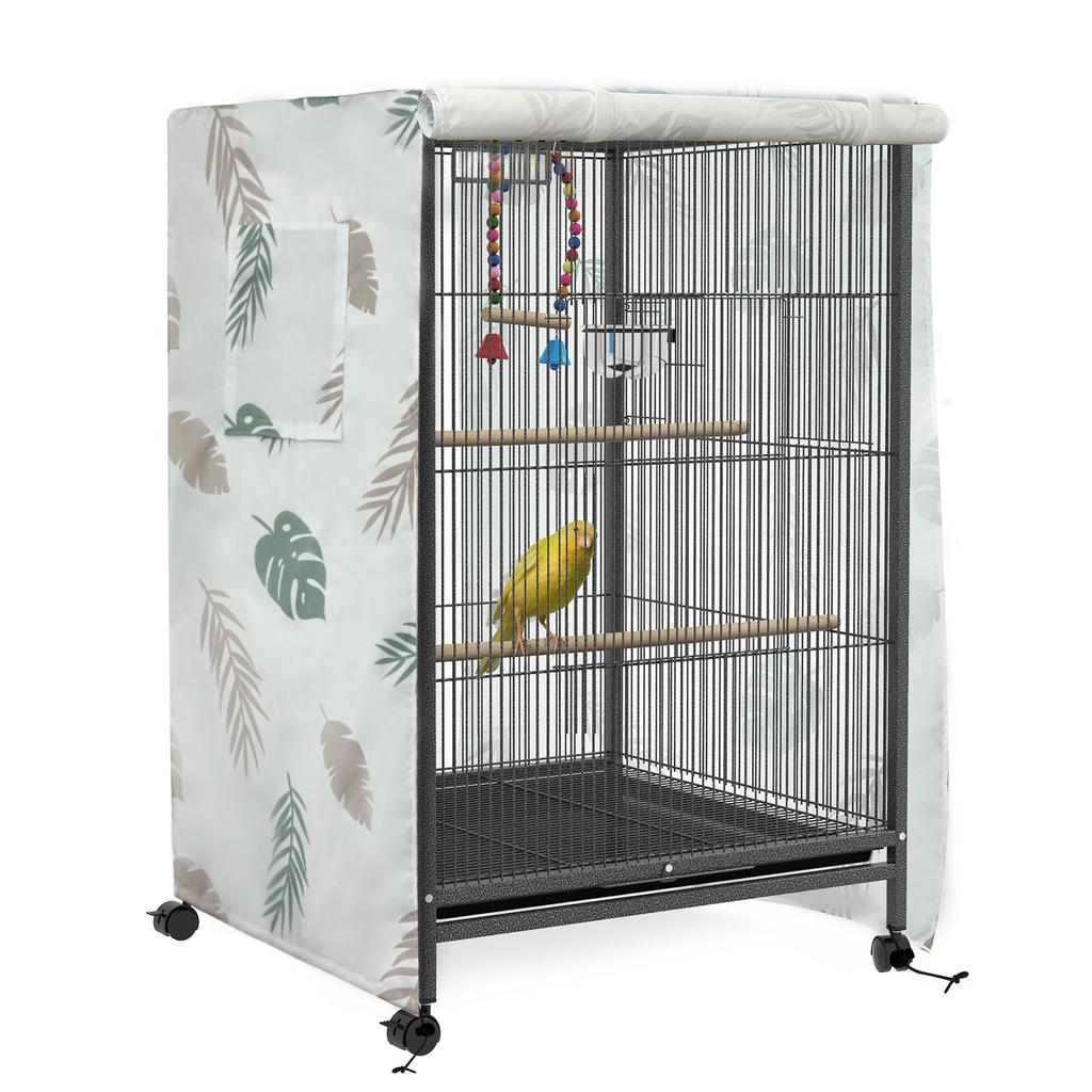 Duży Pokrowiec na Klatkę dla Ptaków na Zewnątrz do Ogrodu Klatka dla Zwierząt Wodoodporny Odporny na Słońce Oddychający na Zewnętrzny Dziedziniec