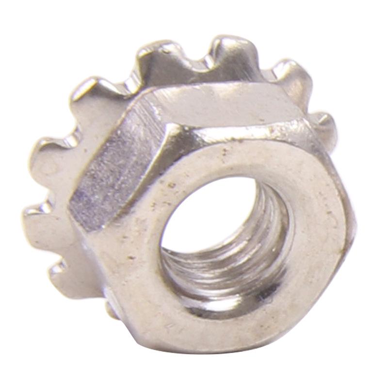 304 Stainless Steel American K-Type Multi-Tooth Nut 1/4 5/16