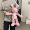 Cute Cartoon Skull Bunny Travel Women Backpack New Literary Fashion Backpack