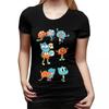Gumball TShirt for Women Round Neck Streetwear T Shirts Womens Short Sleeve Summer Clothes Tops