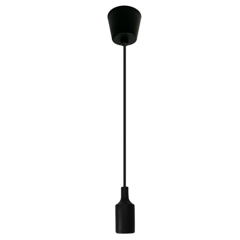 Dining Room Pendant Lamp Base E27 Chandelier Light Holder Silicone Modern Pendant Light Holder AC 90-260V for Home Living Romm
