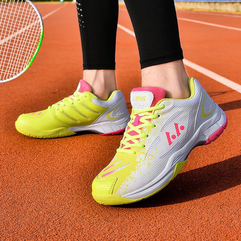 36-46 LEFUS Wysokiej jakości Amortyzacja Antypoślizgowe i Odporne na ścieranie Outdoorowe Rekreacyjne Buty Sportowe do Badmintona