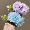 Sweet Flowers Hairpin Headwear Chignon Hair Clips Handmade Floral Hair Comb  Daily