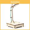 Selbstgemachtes Holz-Sprachgesteuertes Straßenlaternen-Modell-Set Puzzle-Spielzeug für Kinder Kreatives Tech-Lernspielzeug-Set