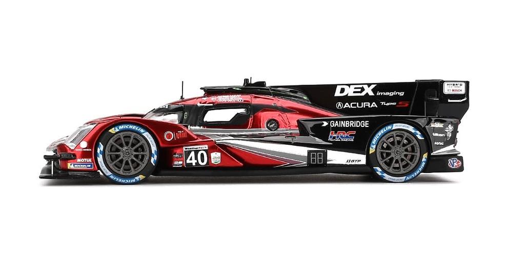 TSM MODEL 143 Acura ARX-06 GTP IMSA 24 hodin Daytona 3. místo 2024#40 Wayne Taylor Racing with Andretti Hotový model TSM430796