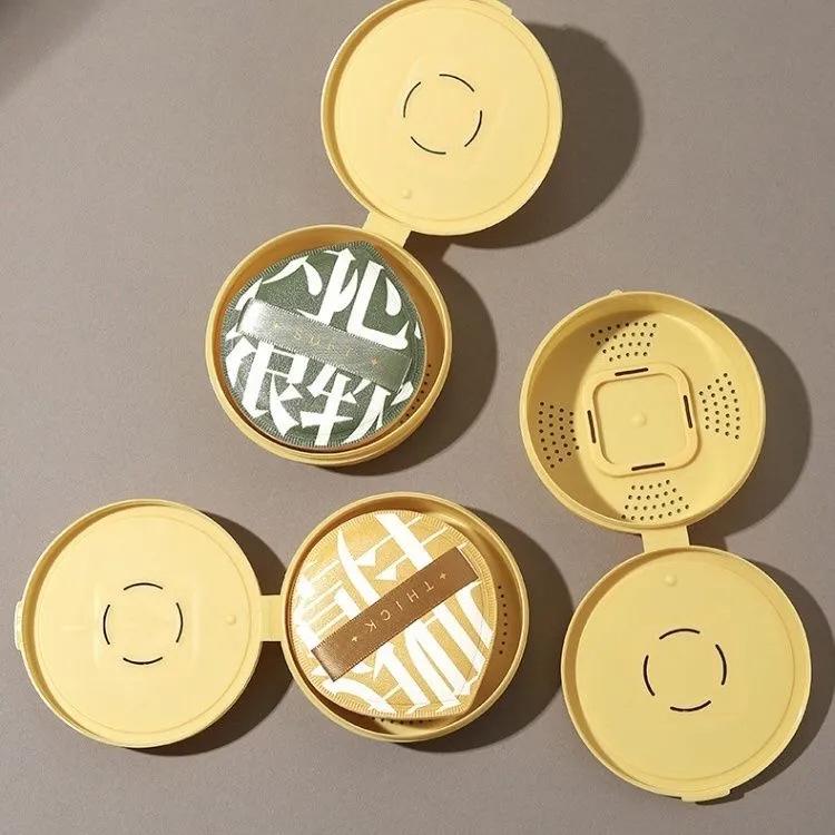 

Пылезащитная коробка для хранения спонжей для макияжа и косметики с откидной крышкой