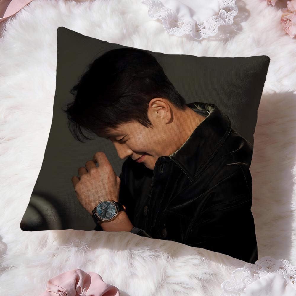 Musife Lee Byung Hun Cushion Cover Premium Comfort Reversible Pillow Cove -Two in One Design for Any Room & Car Interior
