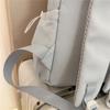 Solid Color Student Schoolbag Women's Backpack