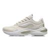 Li Ning V8 Slip Resistant Abrasion Resistant Low top Running Shoes Women's Eggnog Gray ARHR056-2