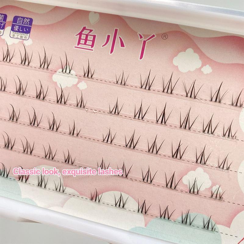 Aimo - Pojedyncze Kępki Dolne Sztuczne Rzęsy (Różne wzory)