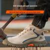 Men's Puncture-Proof Mid-Top Safety Shoes