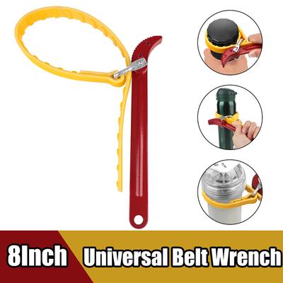 Riemenschlüssel Ölfilter Verstellbarer Riemenöffner Abzieher Riemenschlüssel Ölfilterschlüssel Kette Ölfilter