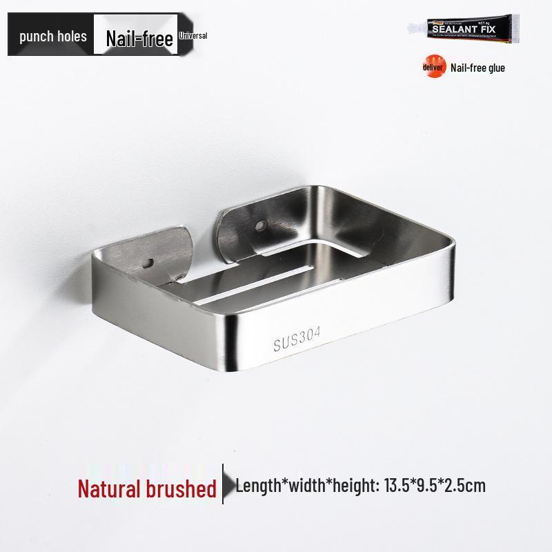 

Настенная дренажная мыльница из нержавеющей стали 304 - Без скопления воды для использования в отеле.