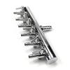 Stainless Steel Lever Distributor Splitter Oxygen Pump Air Flow Control Aquarium Outlet Accessories