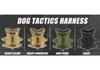 Reflective Tactical Dog Harness: Breathable, Lightweight, Anti-Pull Design for Large Dogs