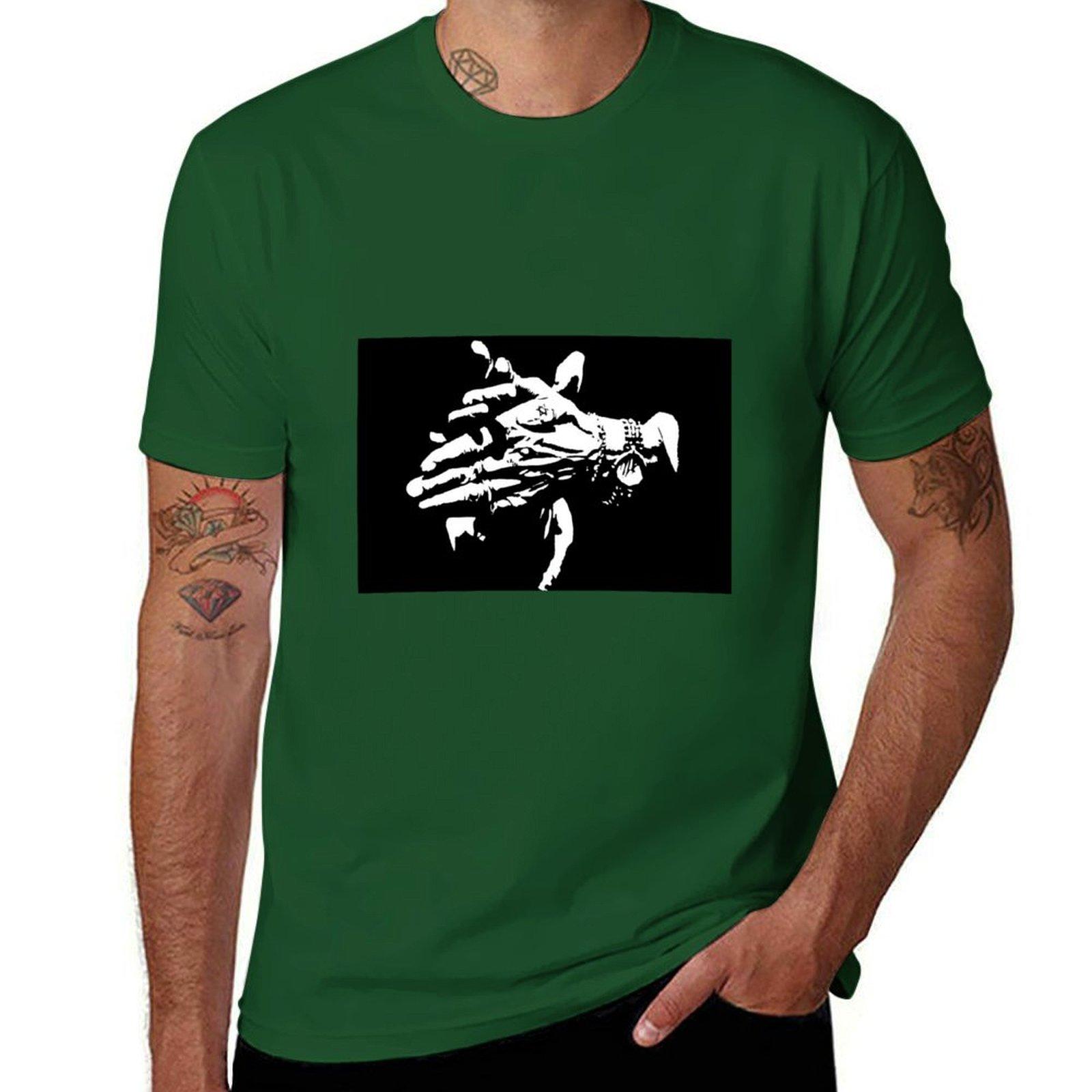 Island Shrimp T-Shirt Aesthetic clothing plus sizes summer top anime T-shirt men 4XL