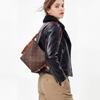 Damen Ledertasche, Große Kapazität, A4 Format, Leicht, Unterteilt, Standfest, 2-Wege, Umhängetasche, Crossbody-Tasche, Business, Pendeln, Anhänger