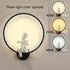 Nordic angel wall lights LED wall mounted modern home decoration living room bedroom bedside children's room creative wall lamp