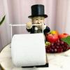 Gentleman Tissue Holder Modern Bathroom Paper Towel Holder Tissue Dispenser Napkin Figure Home M1E0