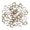 12x15mm Alloy Retro Hollow Star Connector for DIY Jewelry - Available In 2 Colors