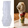 Food Grade Silicone Lions Shaped Candle Making Mold With Artistic Design