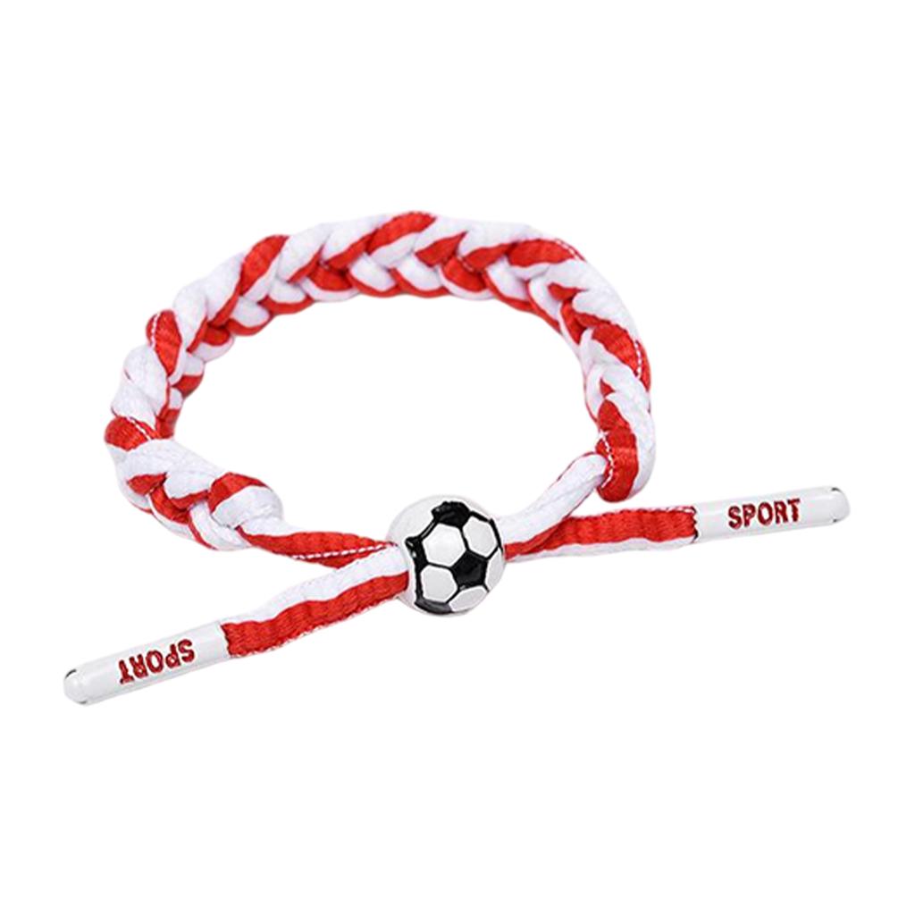 Football Star Woven Bracelet Souvenir