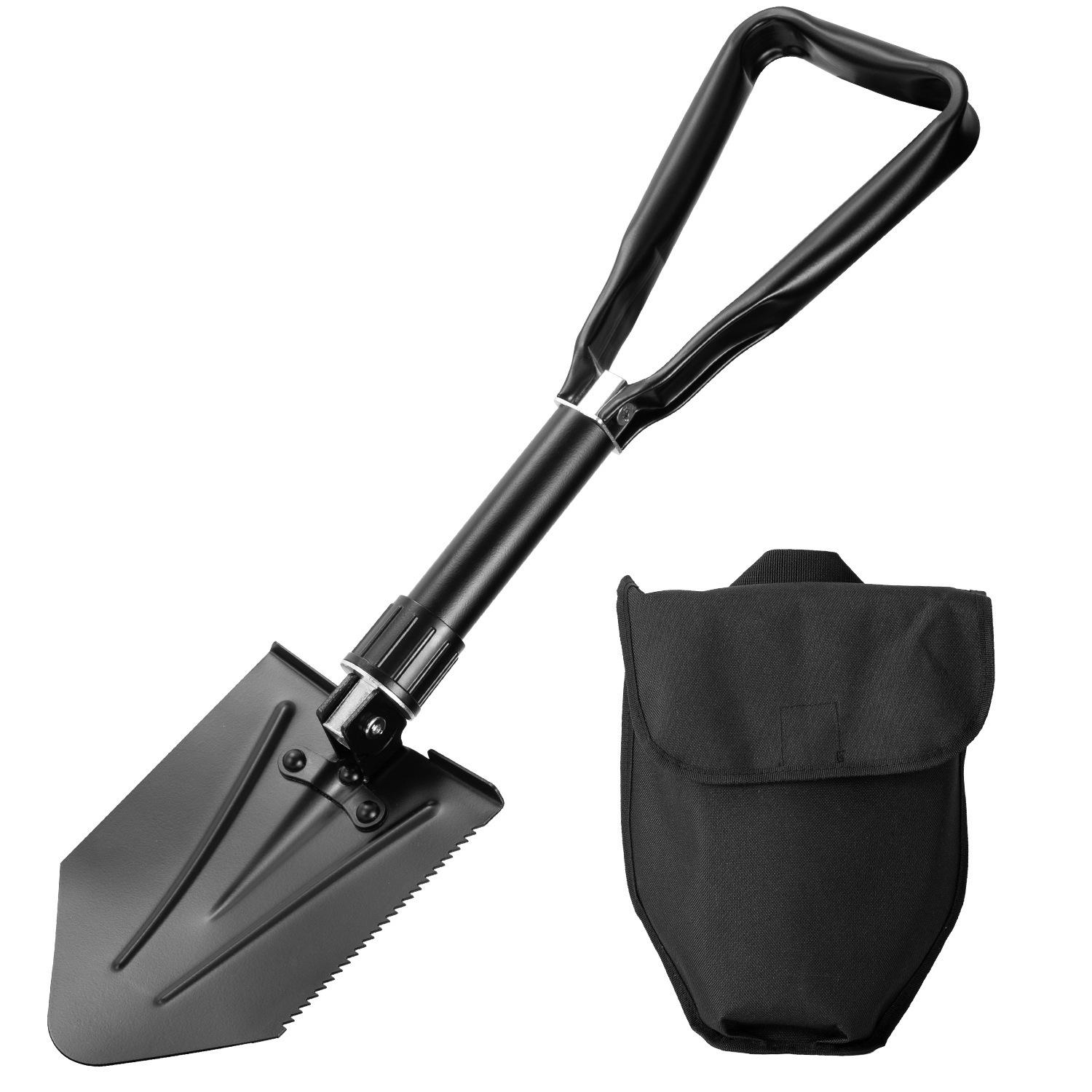 Changlin 522A Manganese Steel Foldable Triangle Handle Engineering Shovel – Portable and Multifunctional Outdoor Car Tool.