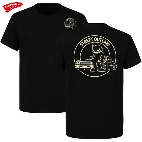 Street Outlaw Chevrolet T-Shirt, Classic Chevy Muscle Car S