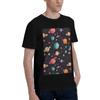 Solar System Space Planets Universe Men TShirt Plus Size T Shirts Mens Crew Neck Cotton Tees Short Summer Male
