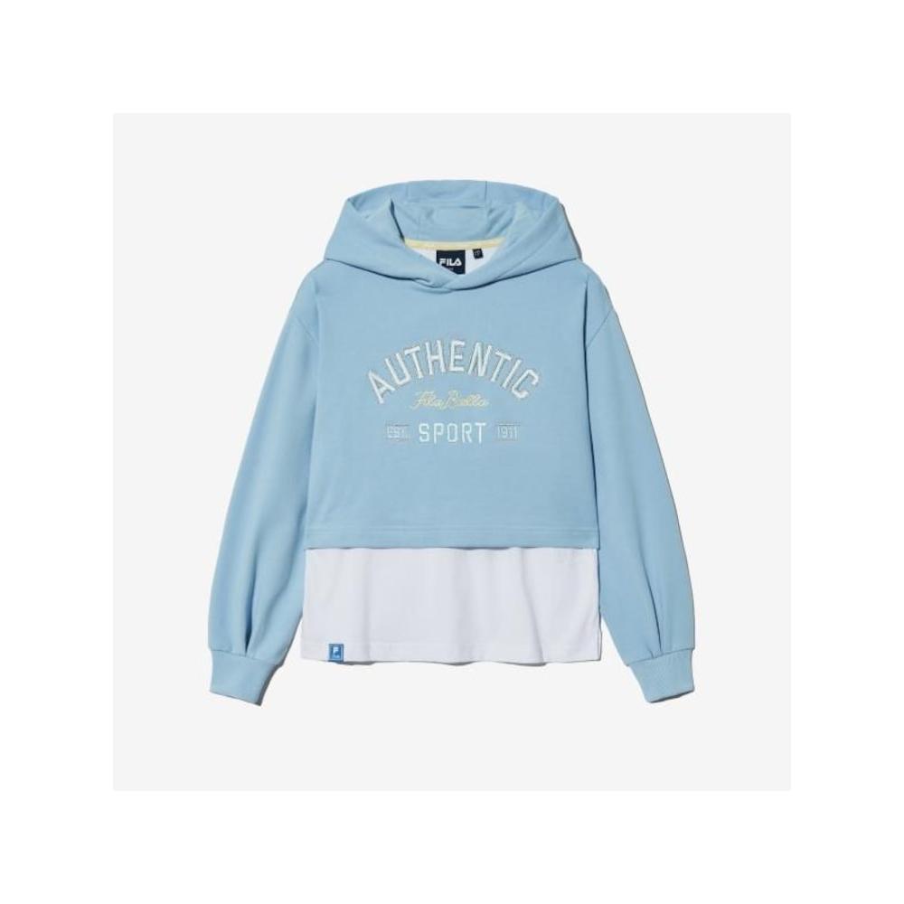 

[fila Kids] Layered Hooded Sweatshirt Fk2pog3404f Sbu q0zFk2pog3404fSbu SKYBLUE/155