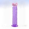Crystal Clear XL Soft Dildo for Women - Thick Adult Sex Toy