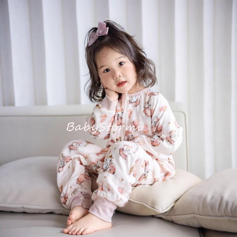 BabyStormi Baby Sleep Sack 0-6T Bamboo Cotton Wearable Blanket Winter