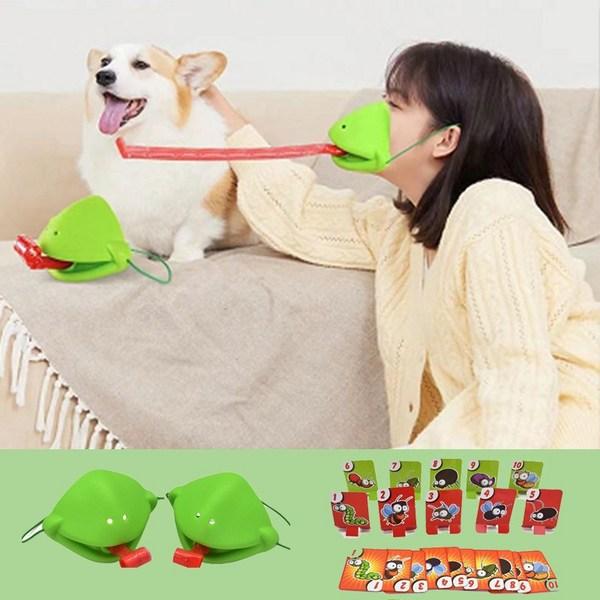 Flower Garden Frog Mask Board Game Toy, 1+1 Set