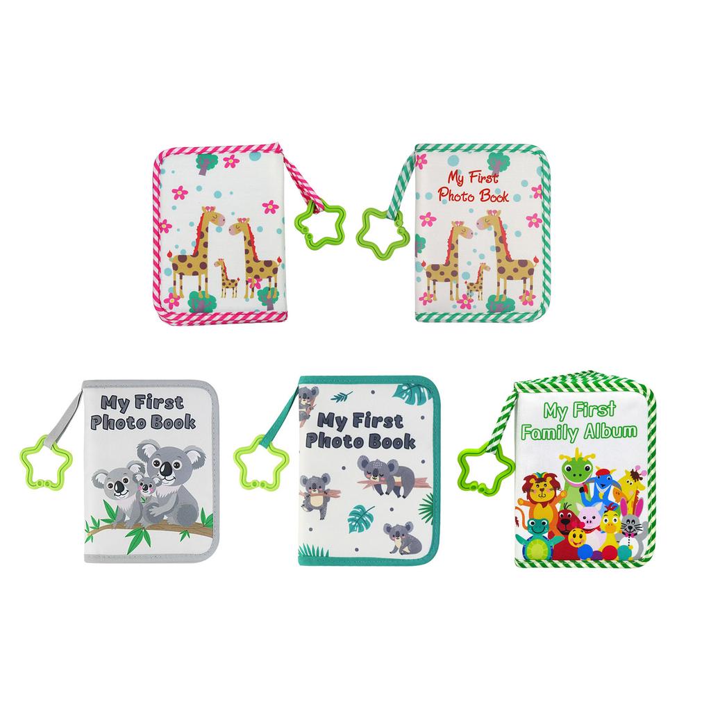 Babys First Year Photo Book Soft Cloth Baby Photo Album for Capturing Great Memory In First Year Toddlers Shower Gift