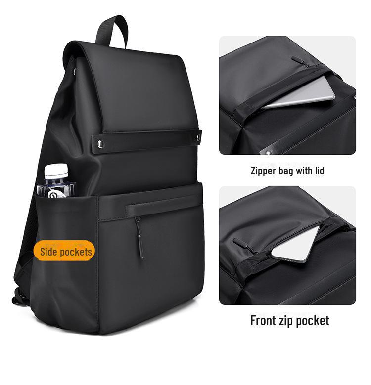 Men’s High-End Casual Backpack: Large Capacity Commuter Bag