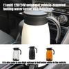 12V 24V Car Electric Kettle 680ml Fast Boil Heating Cup Heated Water Cup For Long Journeys Commuting Convenience