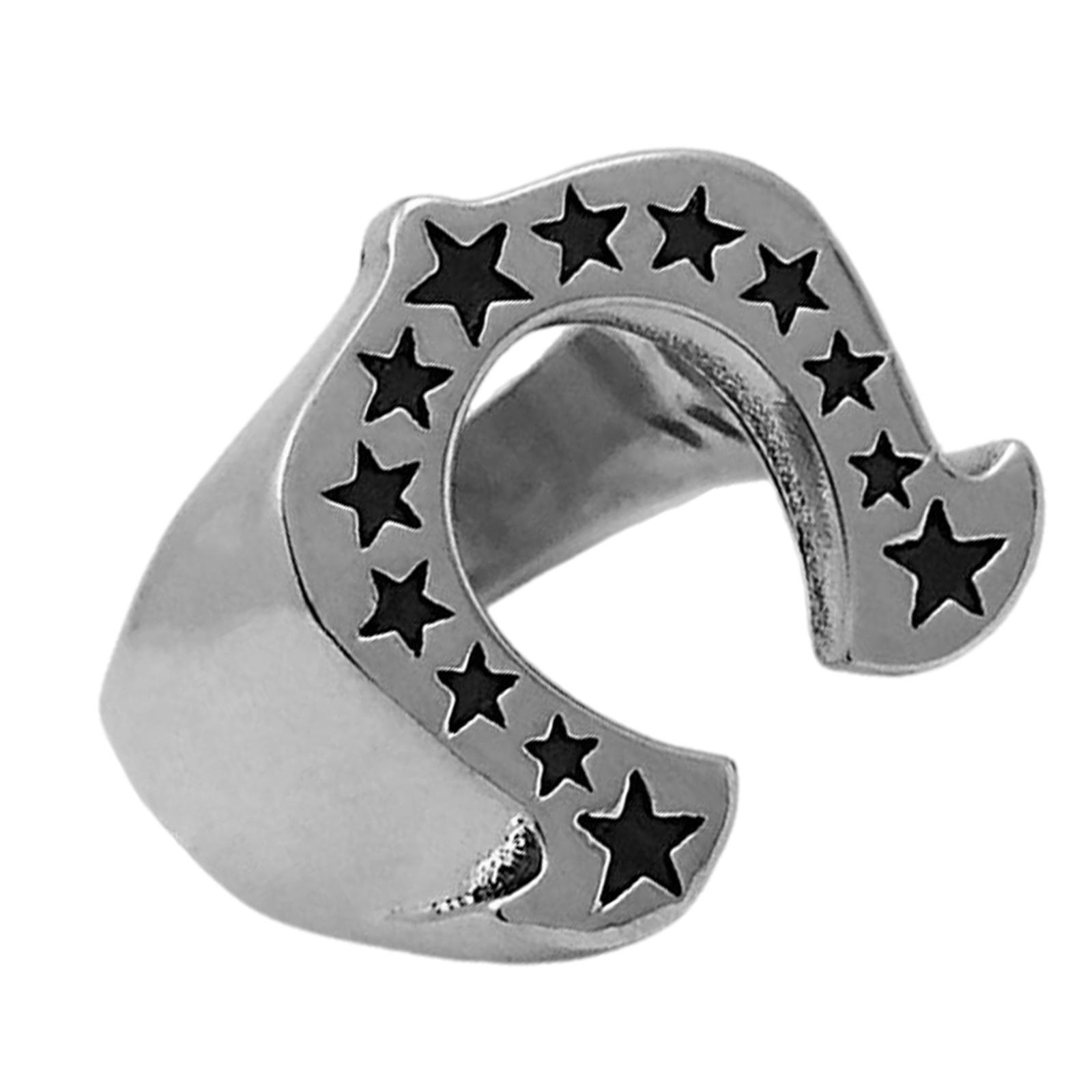 

Кольца в форме подковы, символизирующие удачу и мечты, уникальный дизайн, ювелирные аксессуары для модных людей.