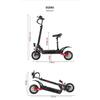 E-skútr BOYUEDA Q7Pro Max E-Scooter 3200W Duální motor 52V28AH Baterie Aktivace NFC Ovládání aplikací E-skútr Tiché pneumatiky Elektrický skútr