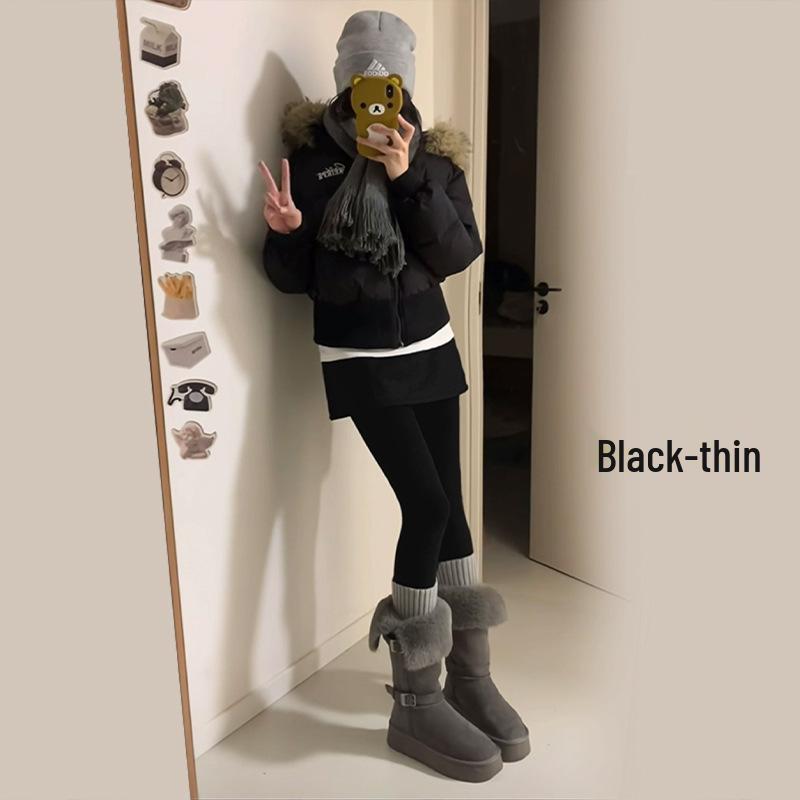 

Women s Slimming Faux Two-Piece Skirt-Pants for Spring/Autumn - Hip-Hugging, Boot-Compatible Outerwear 2XL