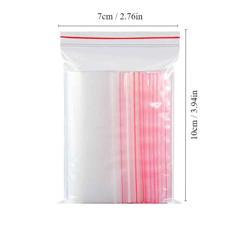 100pcs Transparent Self-sealing Plastic Bags Self-adhesive Bags Transparent OPP Bags For Gifts Decorations Candy Jewelry