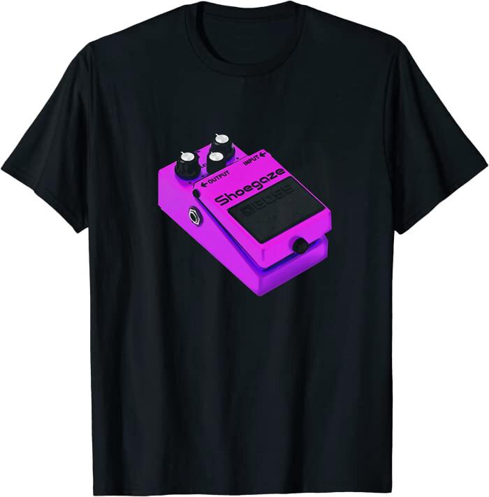 Новая гитарная педаль эффектов Shoegaze, незаменимая вещь для гитариста, футболка, размеры M-3XL, унисекс L