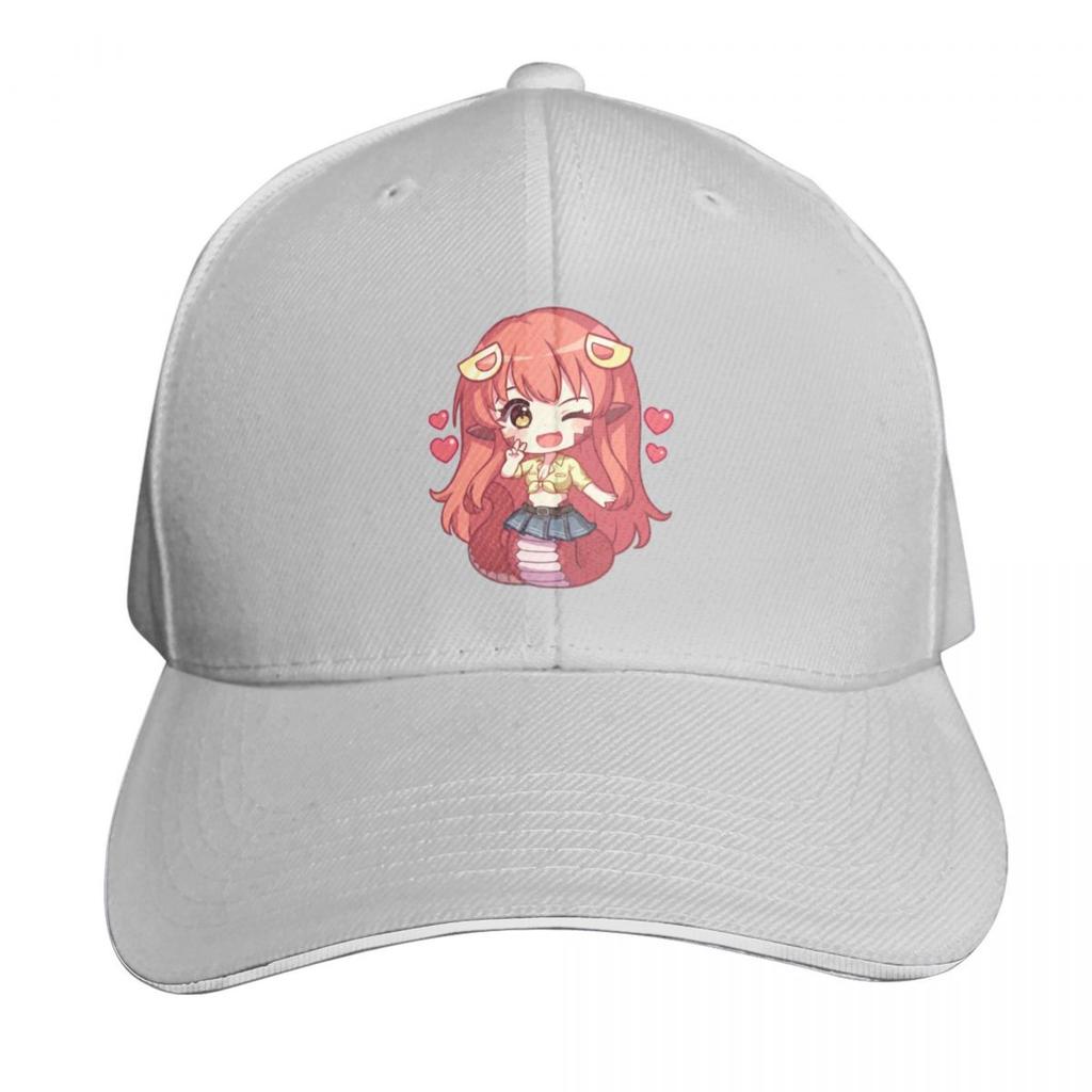 Miia Chibi Baseball Cap Winter Hat Christmas Hat Summer Hat Big Size Unisexs Tennis Womens