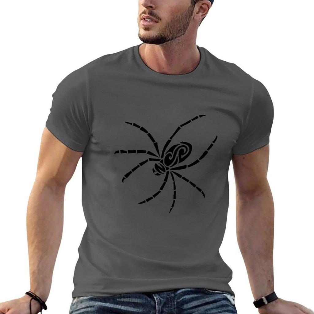 Camiseta Com Design Tribal De Aranha Camiseta Masculina De Algodo De Luxo Camisetas Masculinas De Alta Qualidade Camiseta De Algodo