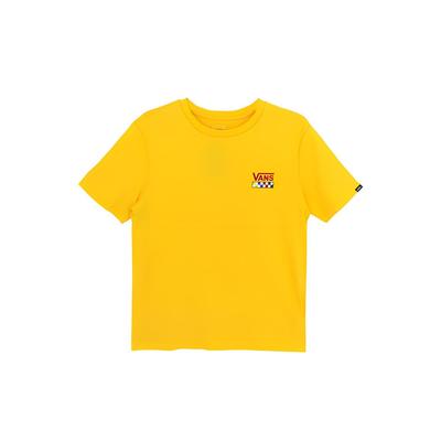 Vans Alphabet Casual Kurzarm T-Shirt Herren Tops Gelb VN0A4URQ85W