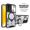 For Motorola Moto G22 E32 Case Ring Holder Slide Lens Protection Phone Case For Moto G22 G 22 E 32 Armor Shockproof Back Cover