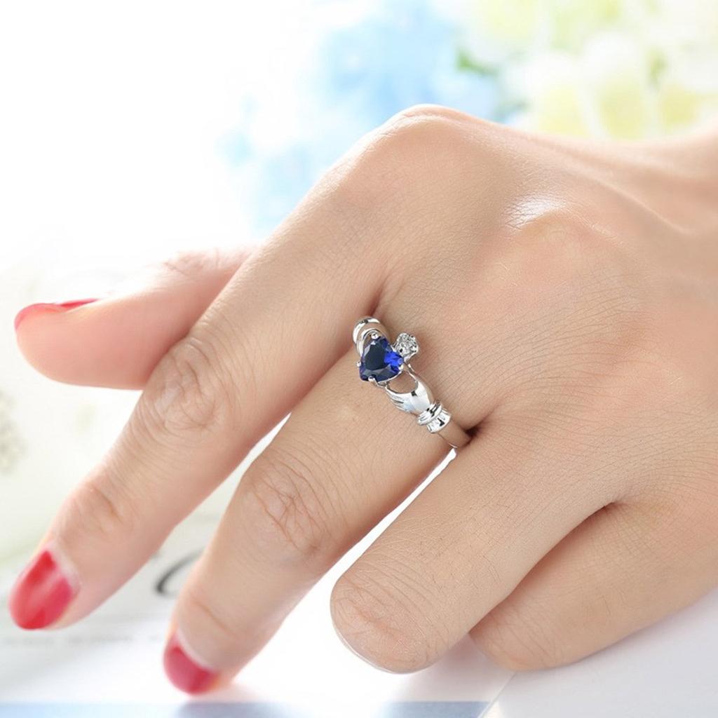 Party Statement Rings Hand Jewelry Unique Heart Rings Offering a Fashion Look for Those Who Embrace Individuality