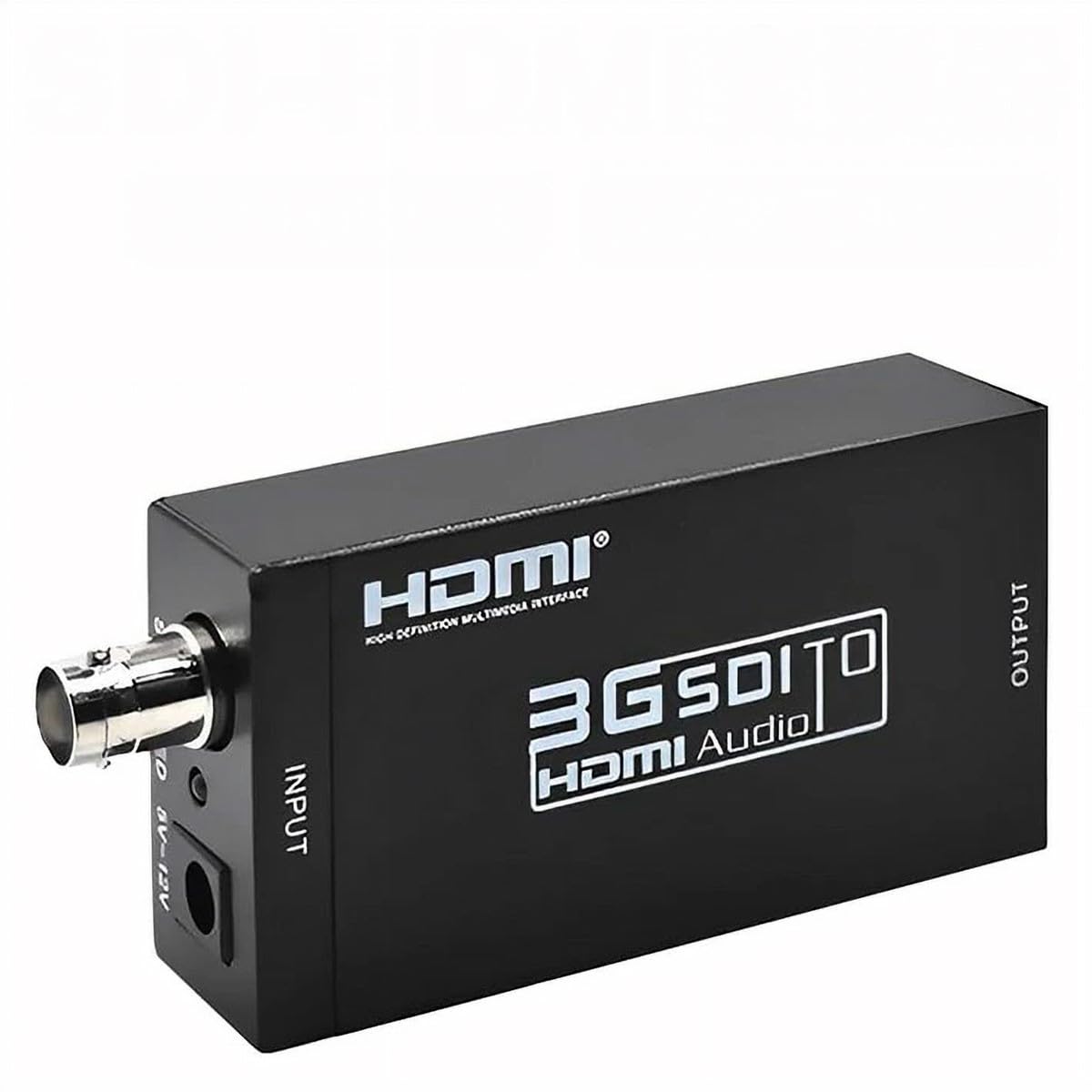 

SDI to HDMI to HDMI 1080P 60Hz SDI to HDMI Converter with Sync Audio Transmission and ESD Camera Compatible Converter, 3G-SDI/HD-SDI/SD-SDI Converter,