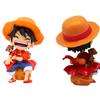 One Piece Luffy Zoro sitting Q version trendy action figure cartoon anime desktop car ornaments doll collection gift