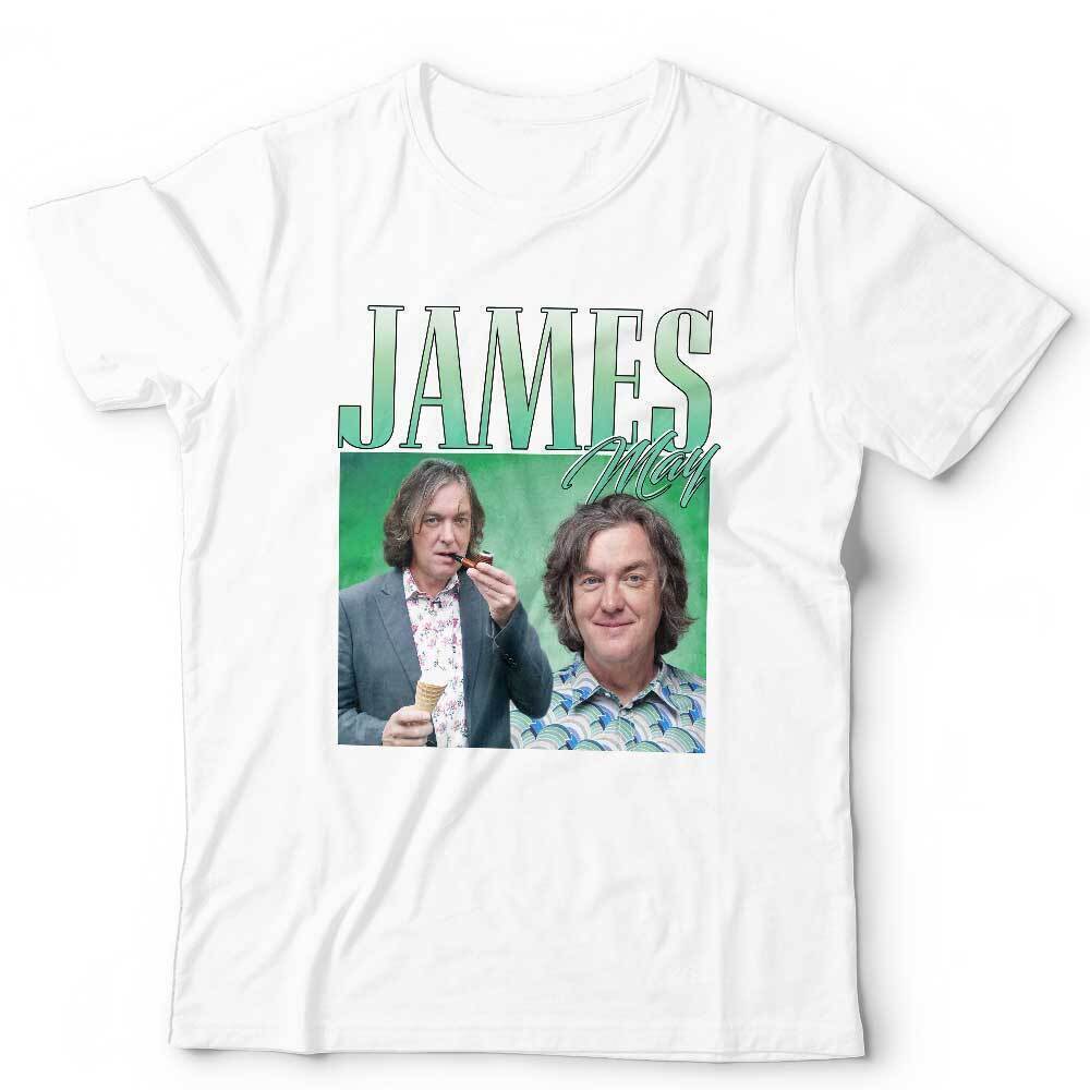 James May Appreciation Unisex TShirt Large Fit 35XL Throwback Homage Gear Funny 3XL